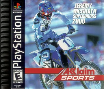 Jeremy McGrath Supercross 2000 (EU) box cover front